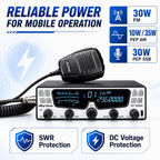 AnyTone AT-5100 10 Meter Amateur Radio, SSB/CW/AM/FM, 28.000-29.700 MHz