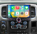 10.2“ HD 4GB+ 64GB Android15 Car Radio Stereo for Dodge Ram 1500 2500 3500 2013-2018 Volume Knob Keybutton Wireless Carplay/Android Auto Steering Wheel Control Bluetooth(Auto AC)