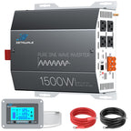 2500W Pure Sine Wave Inverter with Built-in ATS 12V DC to 120V AC for RVs