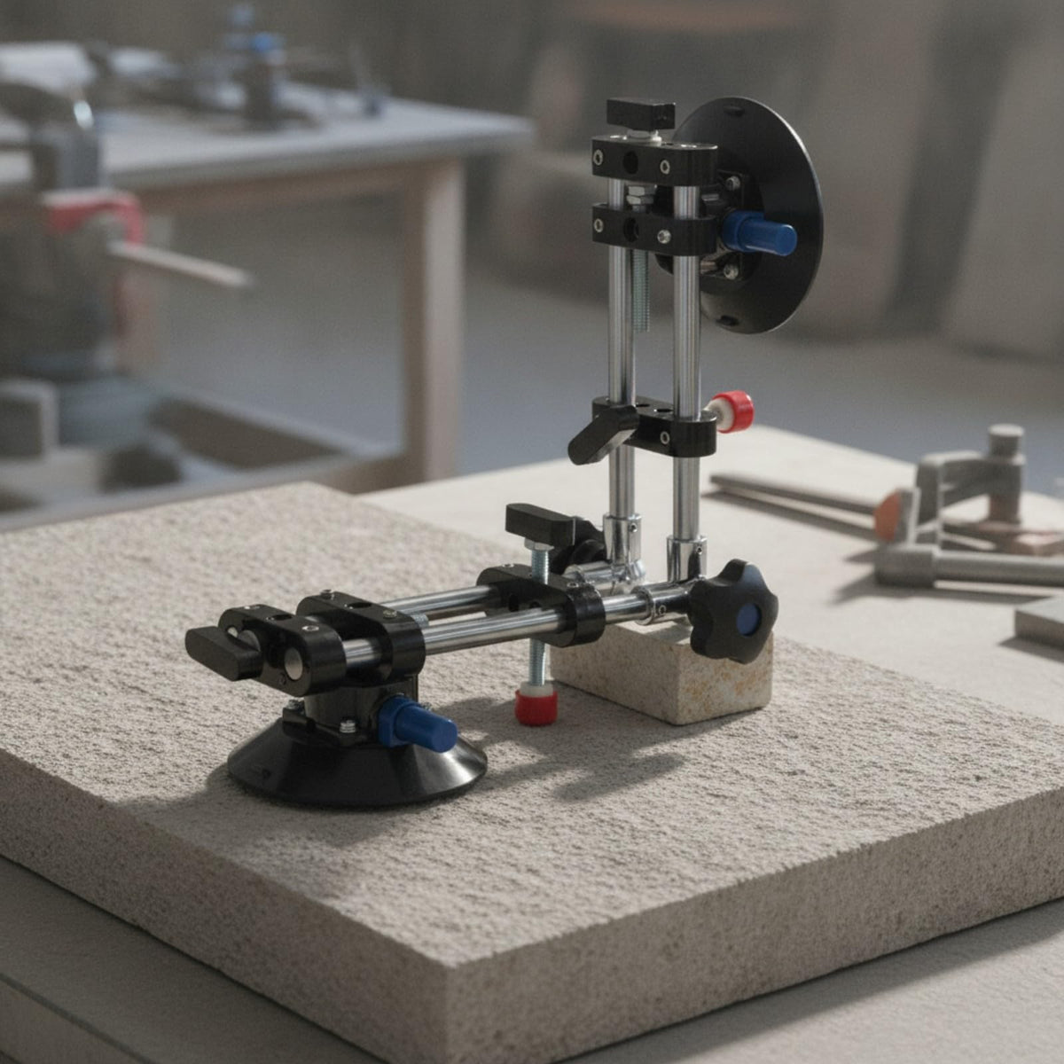 Tabletop Countertop Leveler | Seam Setter with Suction Cups, Adjustable, Installers, Fabricators