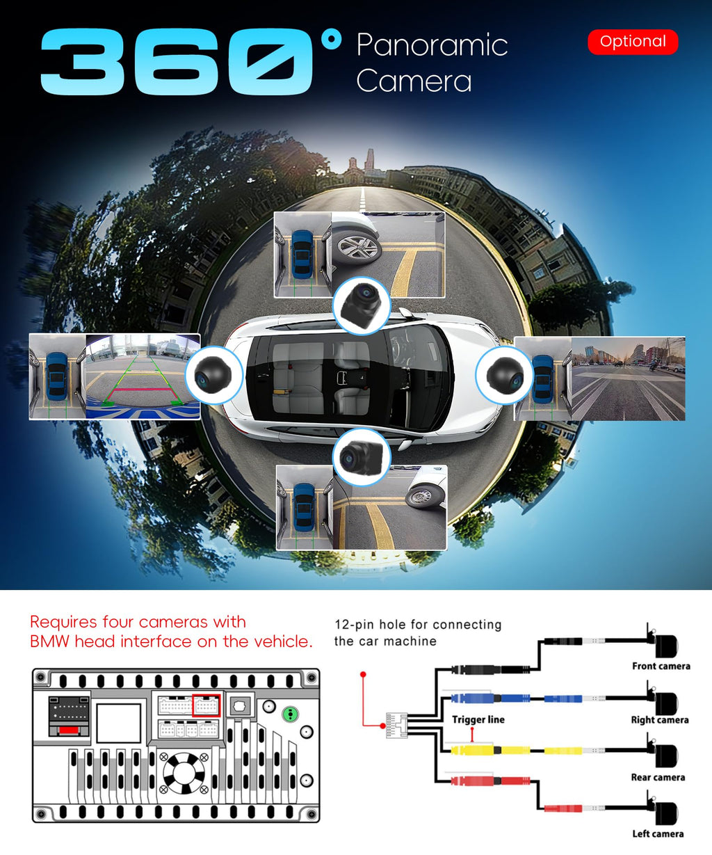 8 Core 6G+128G Android 15 Car Stereo for Suzuki Swift 2005-2010, 5GHz WiFi