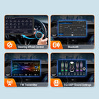 9.7" Car Stereo Radio for Chevy Avalanche 2007 2008 2009 2010 2011 2012 2013, Android 13 Touchscreen GPS Navigation Head Unit with 4+64GB ROM,Support Bluetooth,DSP, Mirror Link, SWC, Backup Camera