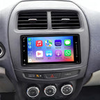 Double Din Android 14 Car Radio Stereo Upgrade for Mitsubishi Outlander Sport 2013-2025, 7inch Touch Screen Head Nuit GPS Navi w/Carplay Android Auto Bluetooth WiFi FM SWC DSP SWC Backup Camera,2+64G