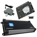 Gravity 6000.1D 2nd Gen Class D Monoblock Car Amplifier Bundle with SoundXtreme AP6 Bass Machine - 6000W Max, 1 Ohm Stable, MOSFET Supply, Remote Bass Knob