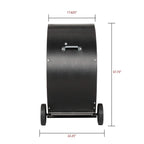 TPI Corporation PB-36-B Standard Belt Drive Portable Blower – Single Phase, 36" Diameter, 120 Volt for Heating, Ventilating. Heating Accessories (PB36-B)