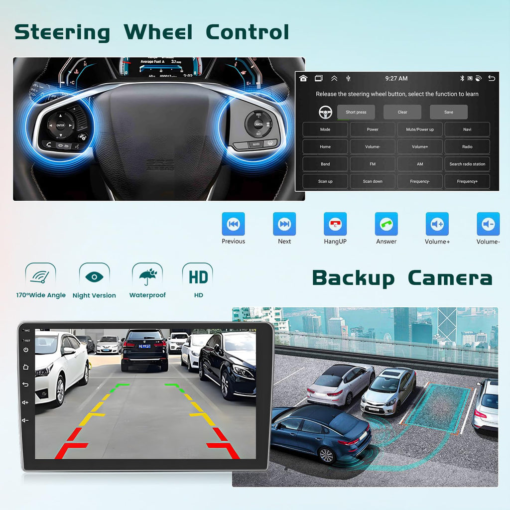 8-Core 6+128G 9'' Android 15 Car Stereo for Hyundai Sonata 2010-2015