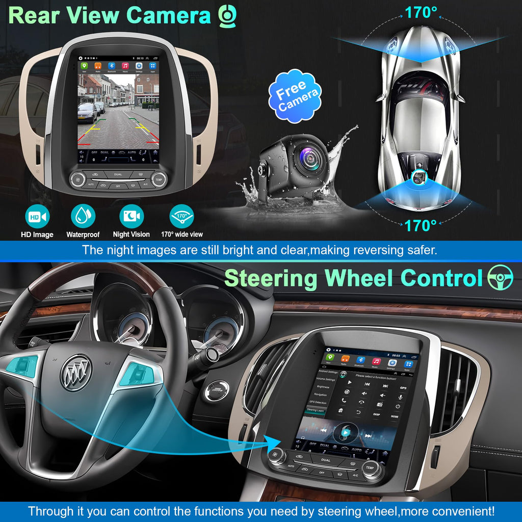 Car Stereo Radio Android GPS Navi for Buick Lacrosse 2009 2010 2011 2012