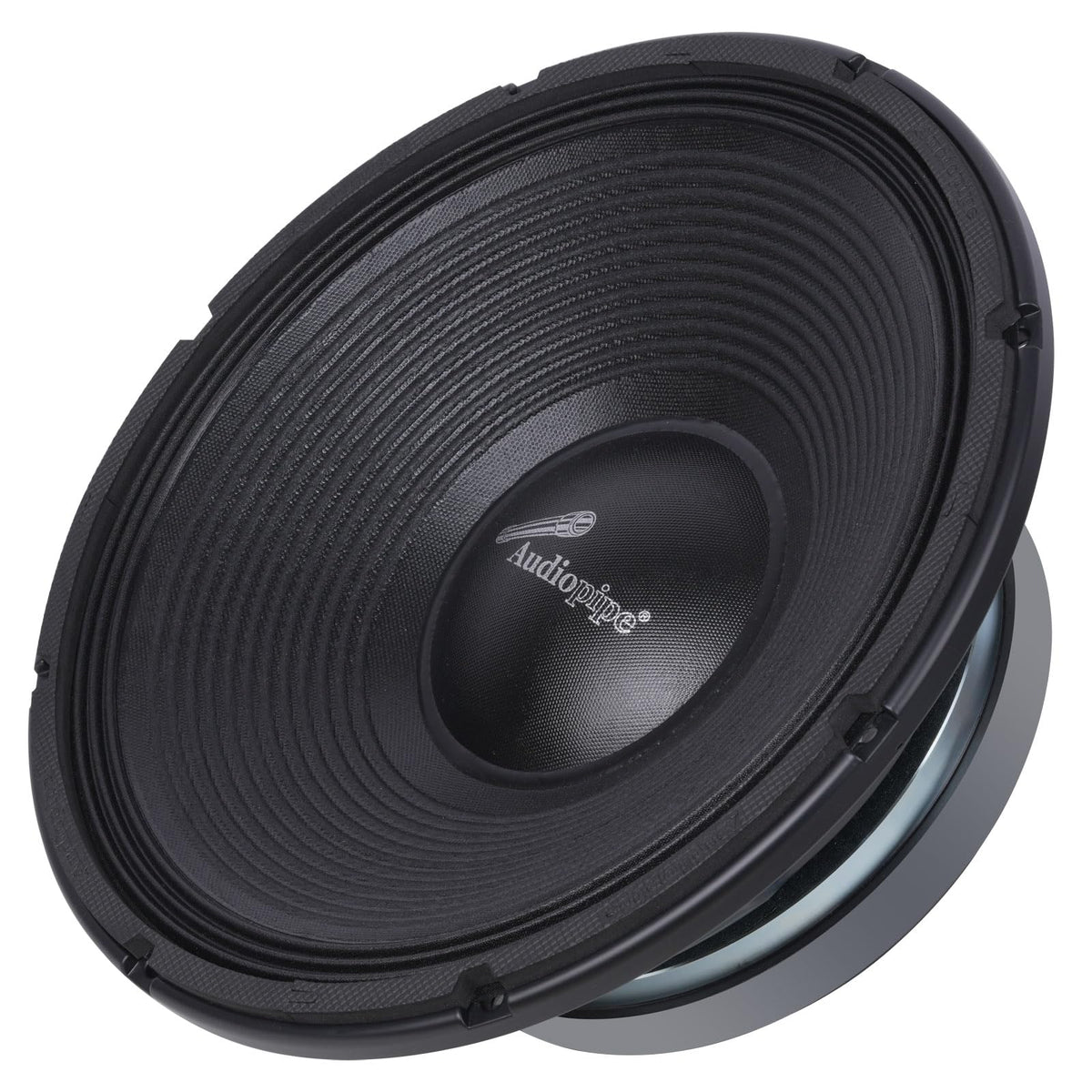 Audiopipe 15” Professional Public Address Woofer (NWA-PF-15154-8), High Power, 2000 Watts, 150 oz Magnet, 8 Ohms, 4" Voice Coil, Aluminum Basket, Paper Cone, Superior Performance