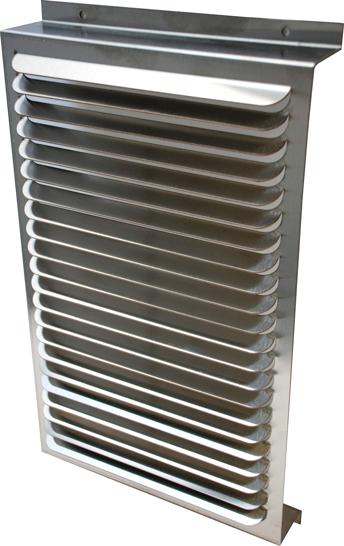 Louvered Cover with 2" Pleated Filter for Thermal Edge Model HC201 UL Type 4X Enclosure air conditioners - 304 Stainless Steel
