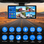 10.36" 4K RV Backup Camera System with 4 1080P Cameras