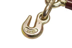 Mytee Products 4 Pack 3/8" - 1/2" Pro Heavy Duty Ratchet Load Chain Binder with with Grab Hooks - 12,000 Lbs Working Load Limit - Heavy Swaged Barrel Cold-Drawn Tubing for Increased Strength