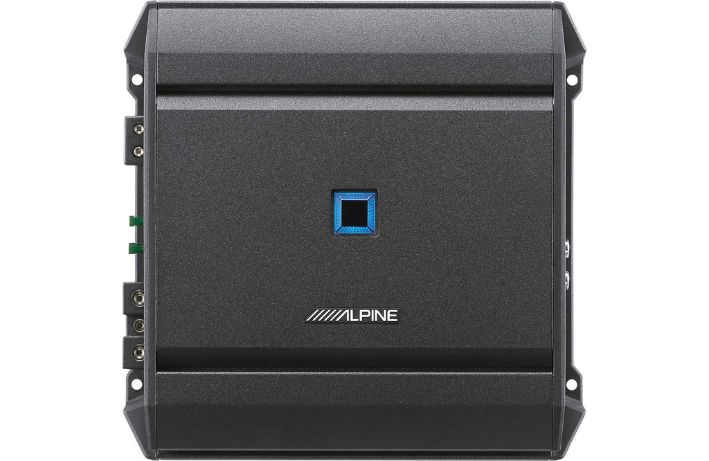 Alpine S-A60M Type S Class D Mono Subwoofer Amplifier 1200W 0 Gauge Amp Kit