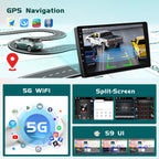 8-Core 6+128G 9'' Android 15 Car Stereo for Hyundai Sonata 2010-2015