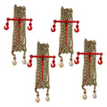 Chain and Binder Kit 5/16in-3/8in, Ratchet Load Binders 5400lbs Safe Working Strength, Ratchet Binders and Chains, 5/16in x 19.6ft Chains w/ G70 Hooks, for Truck, Tie Down, Hauling, Towing
