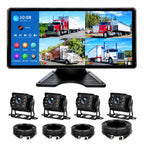 10.36" 4K RV Backup Camera System with 4 1080P Cameras