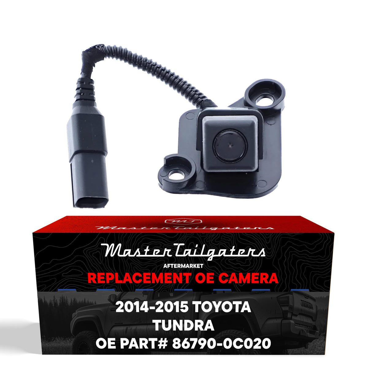Master Tailgaters Replacement for Toyota Tundra (2014-2015) Backup Camera OE Part # 86790-0C020