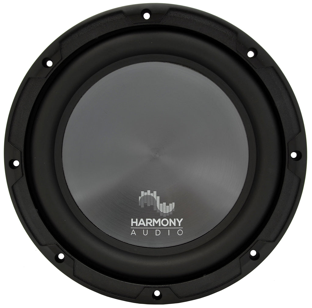 Harmony Audio Dual 10" Subwoofer Box with Amp Fits GMC Sierra Crew 01-06