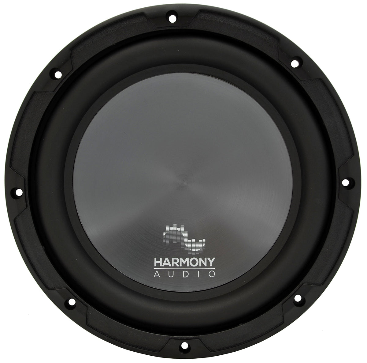 Harmony Audio Dual 10" Subwoofer Box with Amp Fits GMC Sierra Crew 01-06