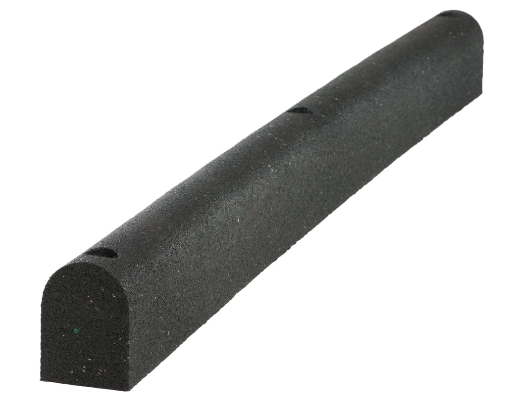 Heavy Duty 4’ Rubber Dock Bumper for Boat Docks, Marinas, Loading Docks, and Parking Spots - 48" x 3" x 4"