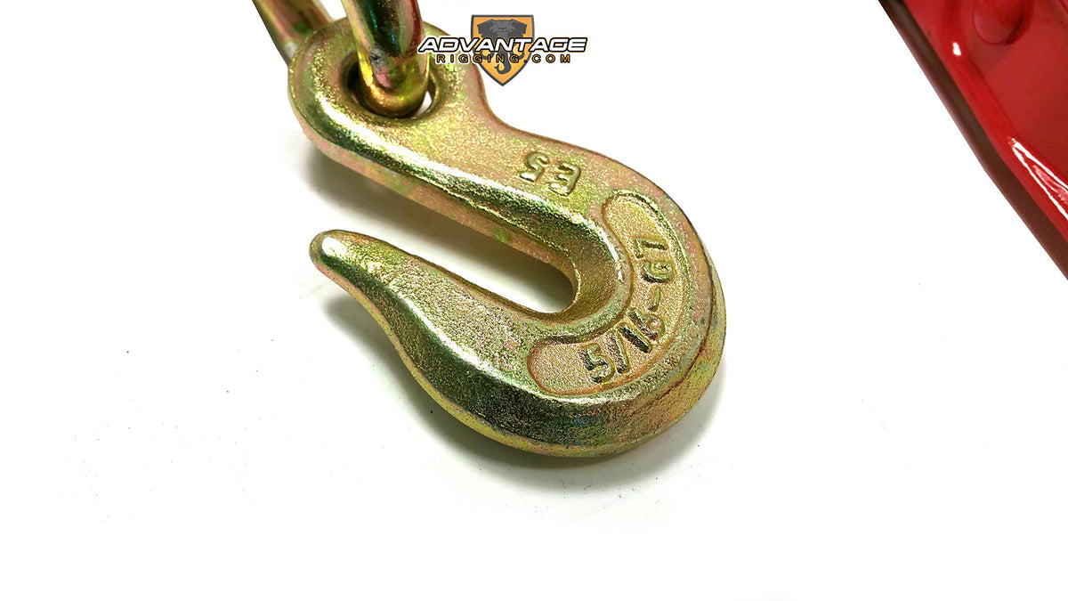 5/16" Transport Hauling Load Package - (4) Ratchet Binders - (4) 20' Foot Chains