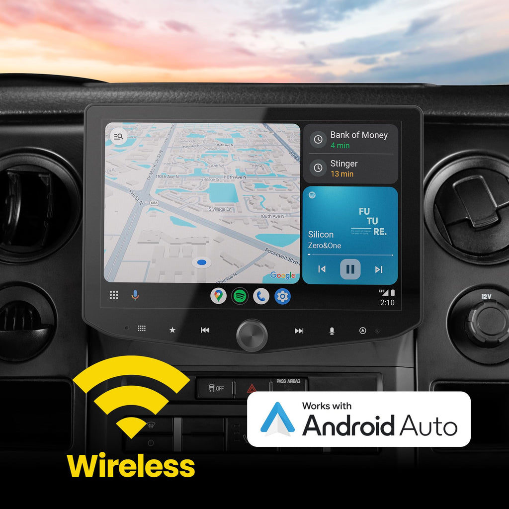 Stinger HORIZON10 10.1" Ford F-150 (2009-14) Stereo, Wireless Apple CarPlay
