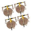 4 Pack Ratchet Chain Binder 5/16"-3/8" G80 Chains Load Binder for Towing,Replacement for Uimoso OEM