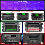 Upgrade Car Radio for GMC Sierra Chevy Silverado 1500/2500/3500 2007-2013