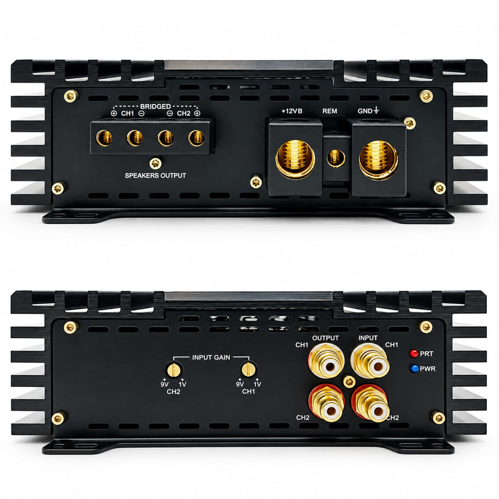 Zapco Z-175.4 AT Z-AT Series 4-Channel Class AB Competition Car Amplifier