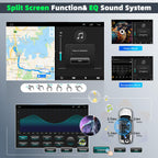 4+64G Android 14 Car Stereo for Chevy Express 1500/2500/3500 2008-2011