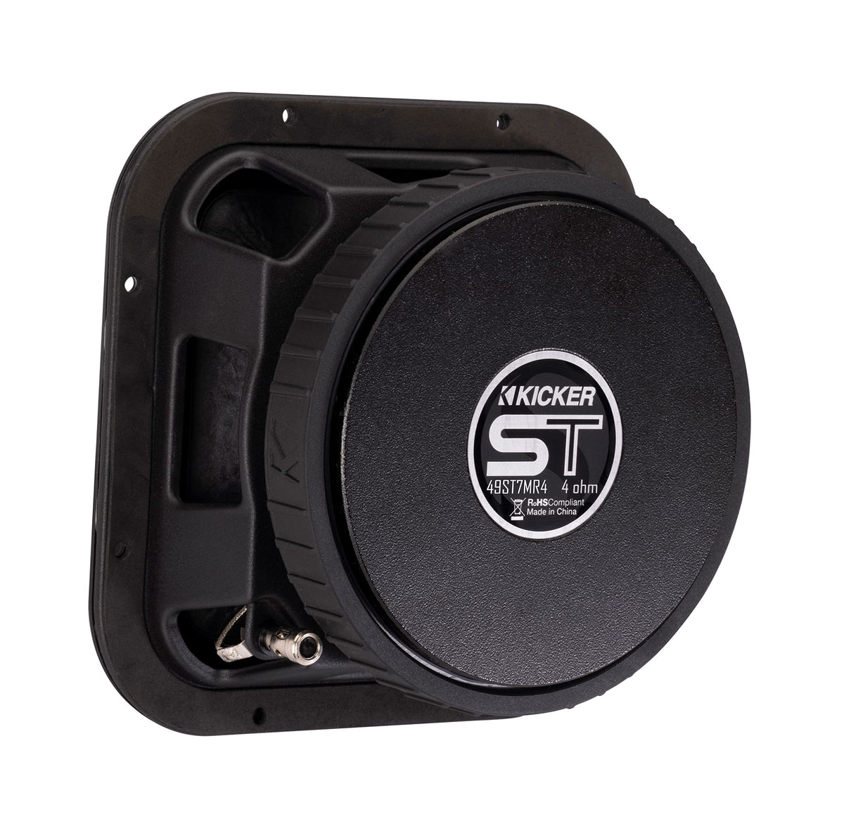 KICKER 49ST9MR8 9" Street Series Square Mid-Bass, Pair, 8ohm