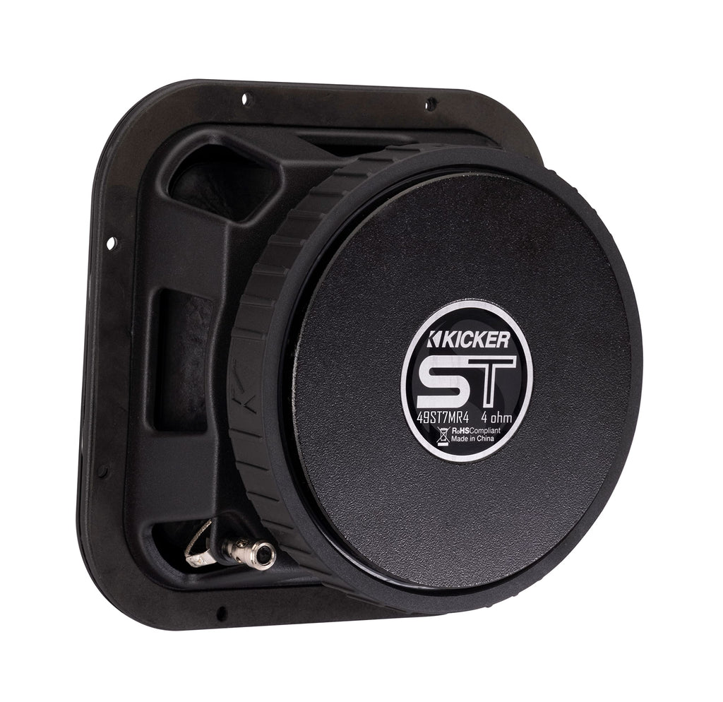 Kicker 49ST9MR8 9" Street Series Square Mid-Bass, Pair, 8ohm (Renewed)