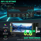 8 Core+128GB Car Radio Stereo for Dodge RAM &Jeep Wrangler &Grand Cherokee