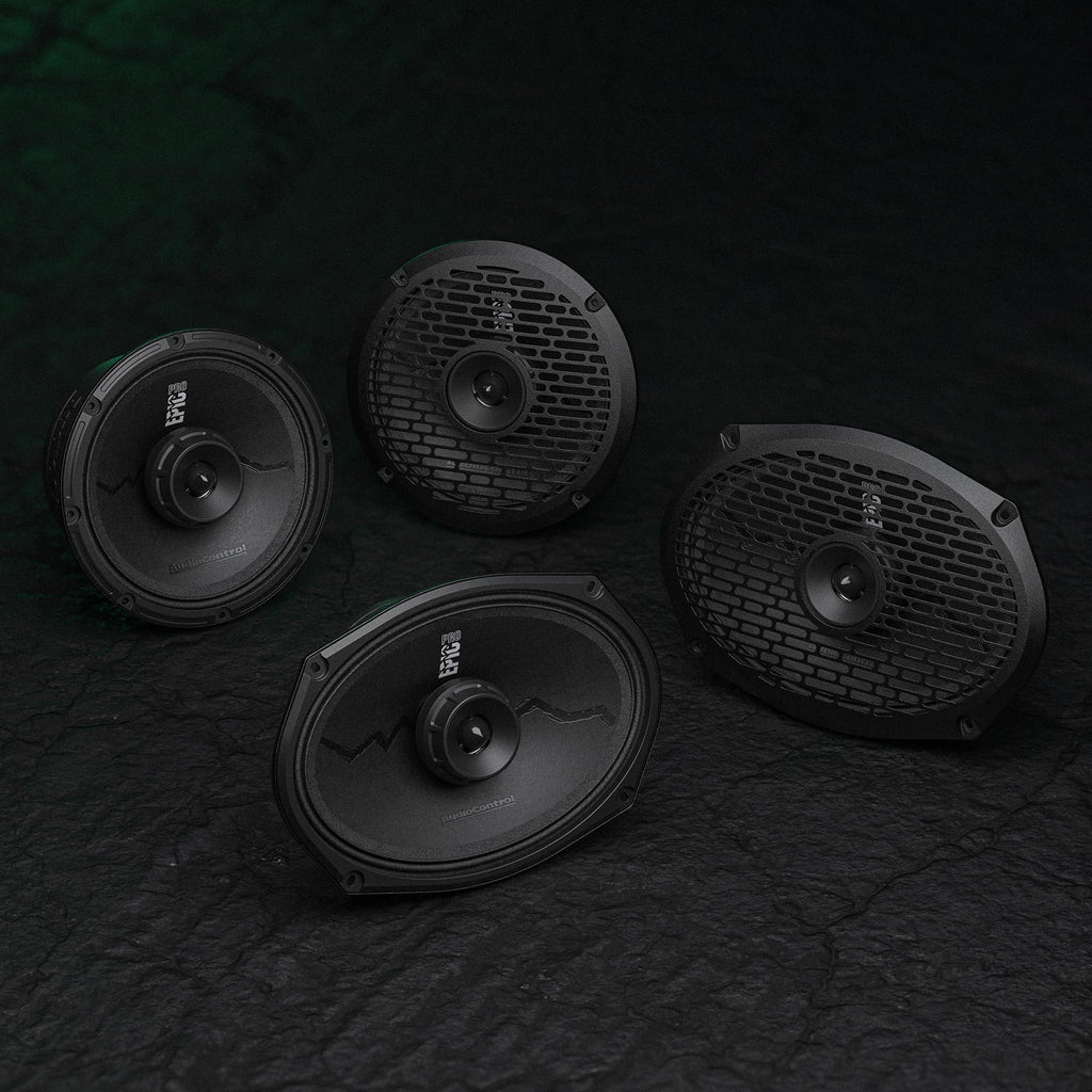 AudioControl EPICPRO6CX 6.5" 300W Coaxial Car Audio Speakers Set (Pair)