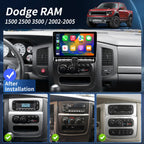 Radio for Dodge Ram 1500 2500 3500 2002 2003 2004 2005 Stereo Upgrade 10.1"