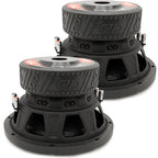 Digital Designs DD Audio 510E-D2 10" 2100W Dual 2-Ohm Car Subwoofers (Pair)