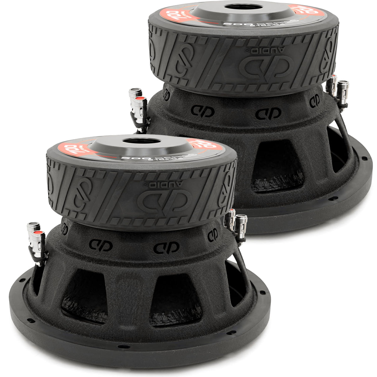 Digital Designs DD Audio 510E-D2 10" 2100W Dual 2-Ohm Car Subwoofers (Pair)