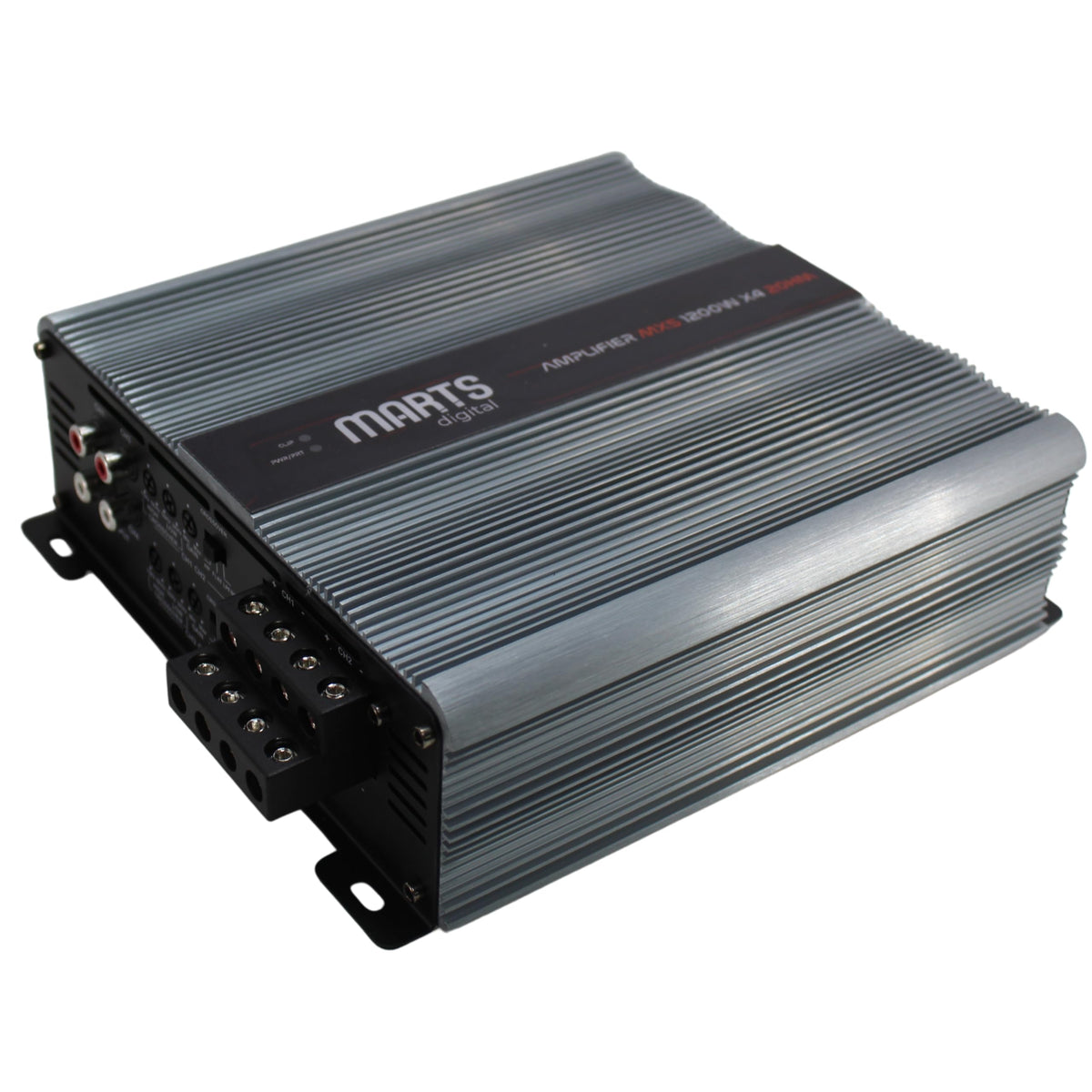 MXS Series 4 Channel 1.2K Class D 2 Ohm Amplifier MXS-1200X4-2-V2