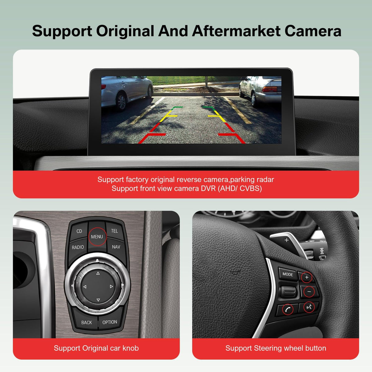 Wireless CarPlay & Android Auto MMI Interface Decoder for BMW NBT System