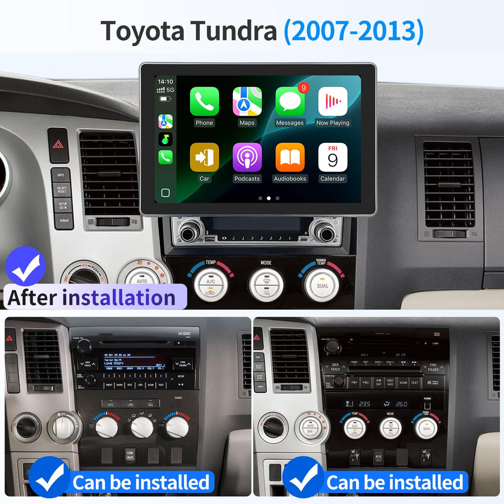 Car Stereo Radio for Toyota Tundra 2007-2013 Sequoia 2008-2018 Support JBL