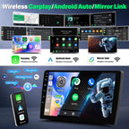 6.86’’ Car Stereo Radio for Dodge Stratus 2004-2006 with Wireless with Carplay Android, Touch Screen Head Unit Upgrade, GPS, WiFi, HiFi, FM, Bluetooth, SWC, Mic, Backup Cam, 2+32GB