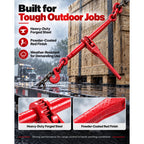 Double-Hook Load Binder for Manual Cargo Chain Tensioning, Spec B