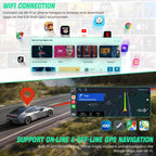 8 Core+128GB Car Radio Stereo for Dodge RAM &Jeep Wrangler &Grand Cherokee