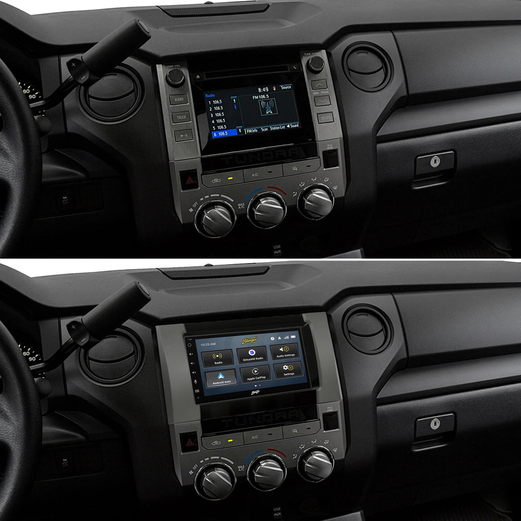 Stinger 6.8" Wireless Apple CarPlay Radio for Toyota Tundra (2014-2019)