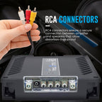 Banda Electra Bass 3K2-1 Channel 3750 Watts RMS 2 Ohm Car Amplifier