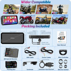 Carpuride W603B 6.3" Motorcycle Carplay Screen for R1200GS R1250GS S1000XR