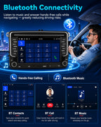 4G+128GB Android 15 Car Stereo for VW Car Radio with Wireless Carplay