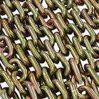 20ft Chains Hauling Chain and Binder Kit Ratchet Load Binder 5/16"-3/8" 4Pcs/Set w/Grappling Hook for Tie Down Heavy Loads to a Truck or Flatbed Trailer