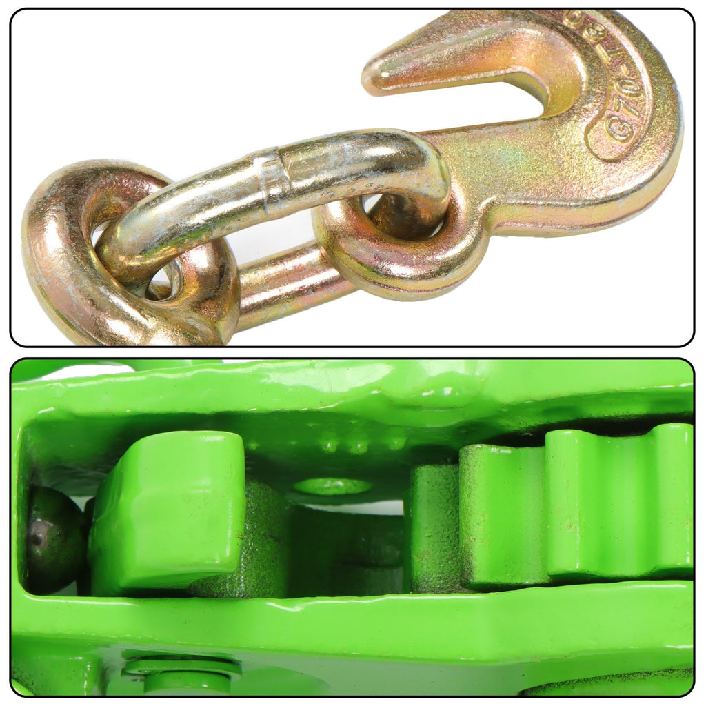 waltyotur 4PCS Foldable Chain Binder 5/16"-3/8" G70 7100lbs