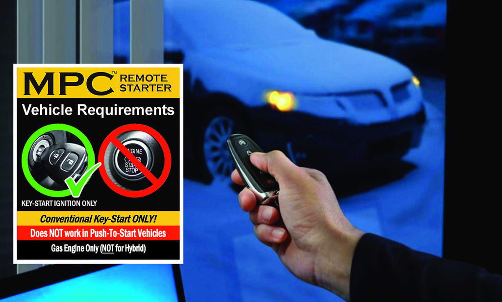 MPC Complete Remote Start Kit Compatible with Toyota Avalon 2011-2012 G-Key - with T-Harness - Firmware Preloaded - Includes (2) Ultra-Compact Extended Range 1-Button Remotes - Up to 1,500 ft