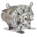 Eurus ZZ2M Positive Displacement Blower, 6-95 CFM, 12 PSI Pressure, 15" Hg Vacuum, Oil & Grease Lubricated, 1" FNPT, Left Hand Shaft, Compatible with Roots 22-URAI, Sutorbilt 2M, Tuthill 2002